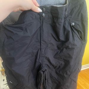 Snow ski and snowboard pants - black XXL